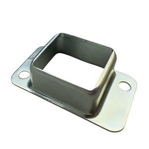 Support de rail de clôture en acier pour tube carré - Product Image 2