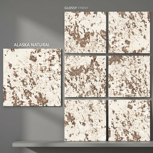 Dark Color Series 800x800mm Porcelain 80x80cm Polished Tiles Glossy Malawi porcelain polish glazed slab marble flooring tile - Product Image 3
