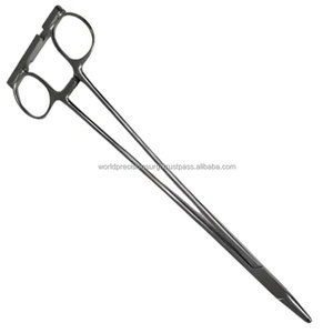 Pinzas Quirúrgicas de Precisión WORLD, Pinzas de Acero Inoxidable con Punta Recta, Pinzas Manuales con Bloqueo para Uso Hospitalario - Product Image 2