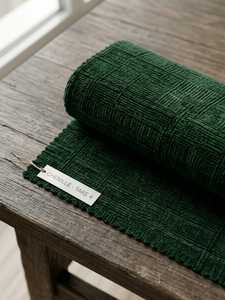 Tissu Chenille D.N°1, 60 pouces, 450 GSM, résistant à l'abrasion, matériau de rembourrage, tissé lourd, couleur unie - Product Image 4