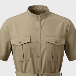 <b>Top</b> Selling Scrubs Uniforms Sets Nurse With Pockets Healthcare <b>Khaki</b> Scrub Uniforms Fig Uniforms Sets Summer Hospital Scrubs - Product Image 6