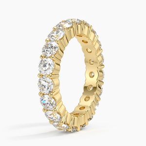 Anillo en V con Diamantes Marquise de Contorno Curvo y Diamantes Redondos - Product Image 1