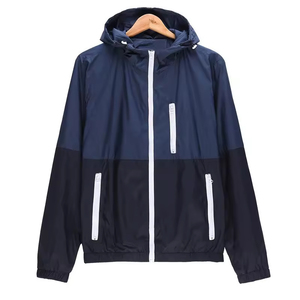Nouvelle Veste Coupe-Vent Unisexe pour Hommes, Style Extérieur, Col Montant, Logo Frontal, Capuche Respirante, Hiver, Cyclisme, Course à Pied, Personnalisable - Product Image 5