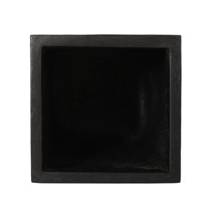 Fioriera Moderna da Esterno in Pietra MGO 33x83 cm, Vaso e Fioriera Neri - Product Image 6