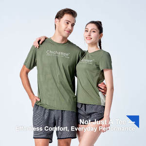 T-shirt unisexe en polyester biodégradable + nylon Umorfil + spandex | Respirant, séchage rapide - Product Image 4