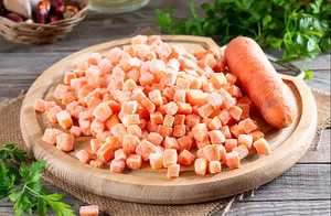 Zanahorias Congeladas en Cubos, Etiqueta Clean Label, Vegetal Natural Rico en Vitamina A para el Apoyo del Sistema Inmunológico / Sra. Alina - Product Image 4