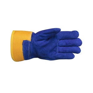 Gants de travail de sécurité ignifuges de haute qualité à enfiler, légers, avec protection de la paume pour le soudage, en cuir de vachette - Product Image 5