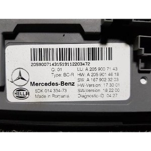 ECU และโมดูลคอมพิวเตอร์มือสองสำหรับรถยนต์ C-class รุ่น A2059007143 - Product Image 2