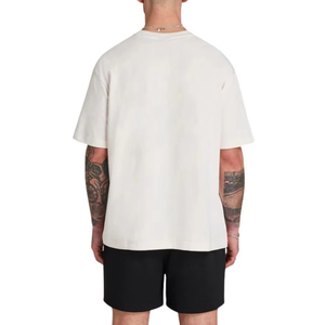 Camiseta de Hombre con Hombros Caídos, Manga Corta, Ropa de Verano, Corte Regular, Nueva Llegada - Product Image 6