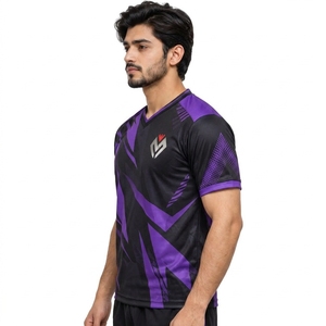 Camiseta de Fútbol Cómoda y Ajustada, Ideal para Entrenamientos y Partidos, Ropa Deportiva de Fútbol Premium, Construcción Ligera y Transpirable - Product Image 6