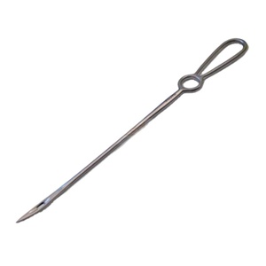 Aiguille de suture vulvaire Buhner 30 cm en acier inoxydable, manuelle, réutilisable, haute qualité, pour usage vétérinaire (bovins), ALIVANTA - Product Image 2