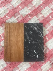 Natural Wooden And <b>Marble</b> <b>Coaster</b> Set Designer Beverage <b>Coasters</b> for Tea Coffee Mug Dining Table Protection - Product Image 6