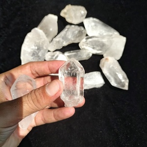 Cristal de Cuarzo Claro de Primera Calidad, Piedra Natural en Bruto, Ecológica, Decoración Feng Shui para el Hogar, Tamaños Personalizados - Product Image 1
