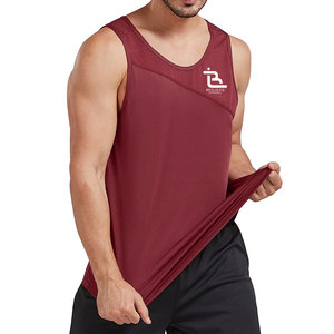 Camiseta sin Mangas para Hombre de Primera Calidad, Ajustada, para Verano, Venta al por Mayor, Servicio OEM, Precio Bajo - Product Image 5