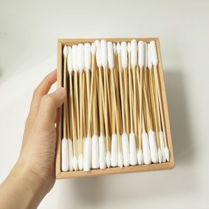 Coton-tiges de qualité supérieure, étiquetage privé, OEM accepté, bâtonnets en papier flexibles, coton-tiges, coton-tiges pour le nettoyage des <span class=keywords><strong>oreilles</strong></span> - Product Image 2
