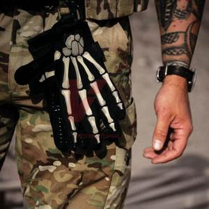 Guantes Tácticos Premium para Paintball, Palma con Absorción de Impactos, Protección Reforzada en los Nudillos, Antideslizantes, Respaldo de Malla Transpirable, Dedos Completos - Product Image 5
