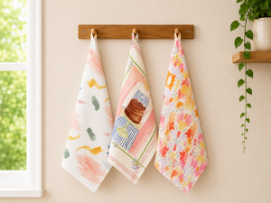 Cotton Tea <b>Towel</b> <b>Kitchen</b> Cleaning Printed <b>Towel</b> for Bakery Home Use - Product Image 6