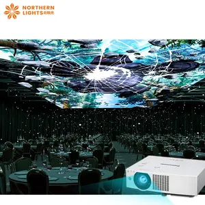 Cheap holographic projection screen Customized large sky screen large venue projection screen for mall