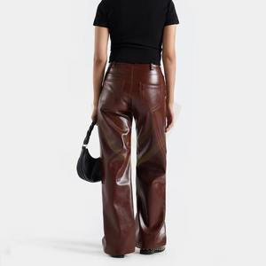 Pantalones de Cuero para Mujer, Diseño de Última Moda, Hechos a Mano, Personalizados, de Alta Calidad a Bajo Precio - Product Image 3