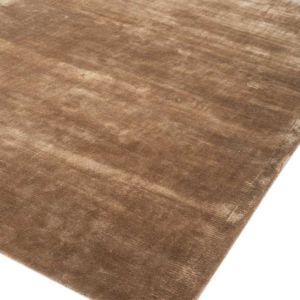 OEM Luxury silk Plain Area Rug Hand Loom <b>Light</b> Brown Carpet Cut Pile Plain Luxury Washable Non-Slip High Pile High Quality - Product Image 3