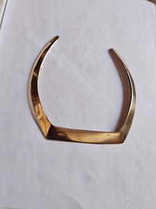 Handmade Gold Angular Open <b>Cuff</b> Necklace Geometric Statement Collar Boho Ethnic Fashion Jewelry Wholesale - Product Image 1