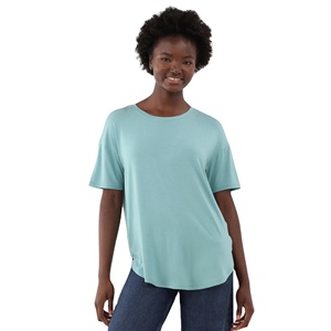 OEM Service Plus Size Women's Soft Cotton Solid Color Customizable Eco-Friendly Breathable Stylish T-Shirts Bangladesh - Product Image 2