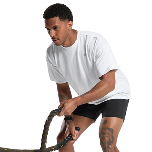 Camiseta Deportiva Extra Grande para Hombre, Transpirable, Ligera, para Entrenamiento, Gimnasio, Fitness y Deportes - Product Image 4