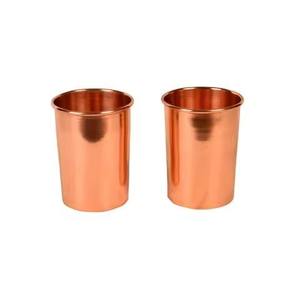 Best Grade Handcrafted Copper <b>Glass</b> Drinking <b>Tumbler</b> for Ayurvedic Water Storage Healthy Lifestyle and Kitchen Accessories Use - Product Image 3