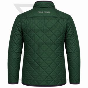 2026 Custom Winter Quilted Jacket Men's <b>Padded</b> Puffer <b>Coat</b> Wholesale Insulated Outerwear Private Label Bulk Clothing Factory - Product Image 2