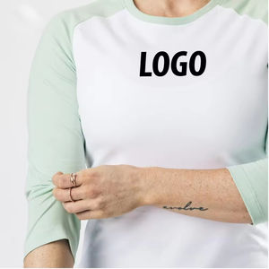 เสื้อยืดผู้หญิงแขนยาว คอกลม เสื้อยืดพื้นฐาน ไซส์ใหญ่ เสื้อยืดแขนยาวเต็มตัว สำหรับแฟชั่นผู้หญิง - Product Image 4