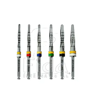 Dental Conical Drill Bit 3.4 mm Conical Implant Drill Bit with External irrigation conical drill Bit