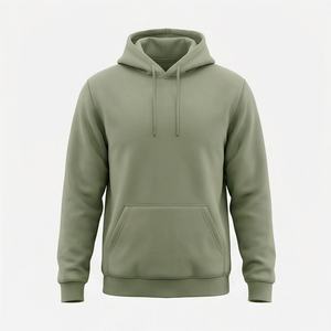 Sweat-shirts à capuche oversize en crochet pour hommes, collection automne 2025, personnalisables, respirants, 100 % polaire, impression de votre logo, tissu doux - Product Image 1