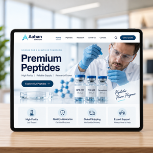 บริการออกแบบและพัฒนาเว็บไซต์ Peptide พร้อมฟีเจอร์ทันสมัย สถาปัตยกรรมที่ปลอดภัย และโซลูชันที่ปรับแต่งได้สำหรับธุรกิจที่กำลังเติบโต - Product Image 2