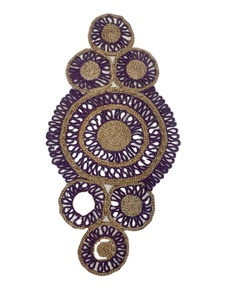แผ่นรองจานสานจากหวายธรรมชาติคุณภาพดีสำหรับขายส่ง รูปทรงกลม เป็นมิตรกับสิ่งแวดล้อม สำหรับวางกลางโต๊ะอาหาร ผลิตในบังกลาเทศ - Product Image 2