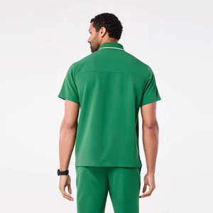 <b>Plus</b> <b>Size</b> Stretchy Male <b>Scrubs</b> Uniforms Sets Men Fashionable logo Fashion Custom <b>Scrubs</b> Uniforms Sets Nurse Jogger for Men - Product Image 2