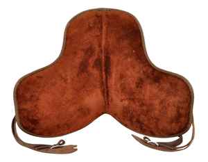 Selle de course sans arceaux synthétique personnalisée de marque, modèle 012, avec étrier en cuir, pour chevaux Free Max – Nouveauté saisonnière - Product Image 4