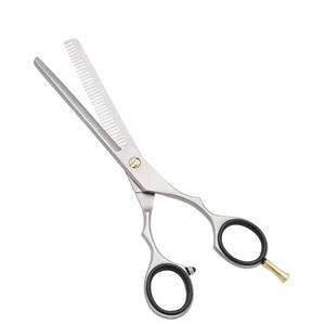Ciseaux de coiffure professionnels en acier inoxydable, lame tranchante, pour droitiers, manche moyen, ciseaux de coupe de cheveux - Product Image 6