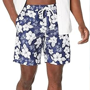 กางเกงว่ายน้ำชายคุณภาพสูง - ผลิตจากโพลีเอสเตอร์/ผ้าฝ้ายที่เป็นมิตรต่อสิ่งแวดล้อม แห้งเร็ว ปรับแต่งสีและขนาดได้ พิมพ์ลายแบบ Sublimation - Product Image 5