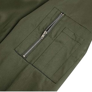 Comodo giubbotto Bomber Street Wear della migliore qualità nuovi uomini eleganti giubbotti Bomber di vendita caldi di colore grigio di <span class=keywords><strong>PASHA</strong></span> INTERNATIONAL - Product Image 4