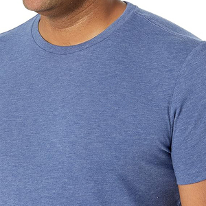 Camiseta Azul Marino con Estampado de Bandera Americana, Manga Corta, Corte Regular, Cuello Redondo, 100% Algodón Jersey - Product Image 6