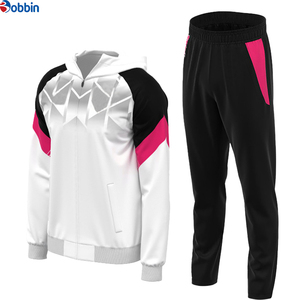 Ensemble de survêtement de football pour hommes, veste à capuche zippée par sublimation, manches longues, respirant, séchage rapide, antibactérien - Product Image 6