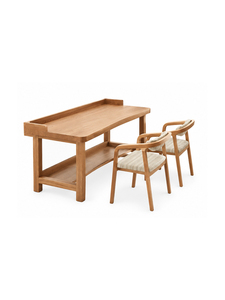 Modern Solid Wood Coffee Table Rectangular Scandinavian Design Durable Living Room or Bedroom for Study <b>Desk</b> Furniture - Product Image 5