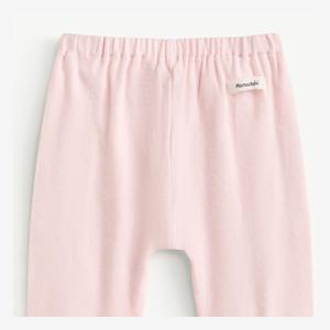 Pantalones de Algodón Jacquard Elásticos para Bebé Niña, Conjunto de 2 Piezas, Recién Nacido, ODM Vietnam - Product Image 4