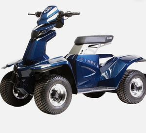 Nouvelle Voiturette de Golf Électrique 2026 – 4 Roues, Bleue, 1-2 Places, 30-50 km/h, 90 km d'autonomie - Product Image 3