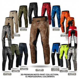 Pantalon de moto résistant à l'eau, équipement de protection, pantalon de cyclisme tout-terrain, respirant, antidérapant, pantalon de motocross pour hommes - Product Image 1