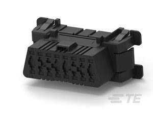 Connecteurs automobiles 179631-2, prise de diagnostic HSG 16P noire pour kit de capteurs - Product Image 4