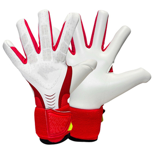 Football Goalkeeper Gloves Full Finger Non-Slip Breathable Quick Drying Adjustable Wrist <b>Strap</b> Unisex Latex Finger Thumb - Product Image 4