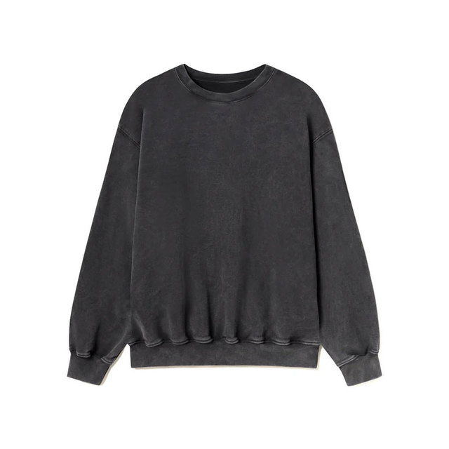 Hot Wholesale OEM Logo Custom Design Blank Plain Pullover Men Sweatshirt Wholesale Chest Person Print Pullover Sweatshirt