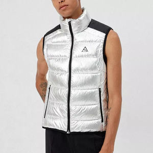 Fabricant de gilets coupe-vent pour hommes, veste matelassée légère et chaude, gilet d'extérieur, vêtements de travail - Product Image 2