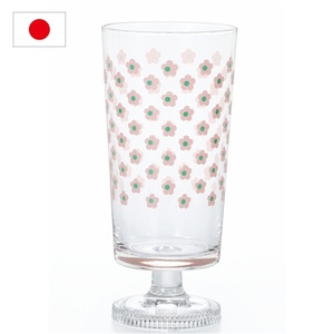 Vaso Retro Aderia de Cristal Hecho en Japón, Vaso Alto para Helado, Estilo Retro Showa, Kawaii y Lindo - Product Image 1